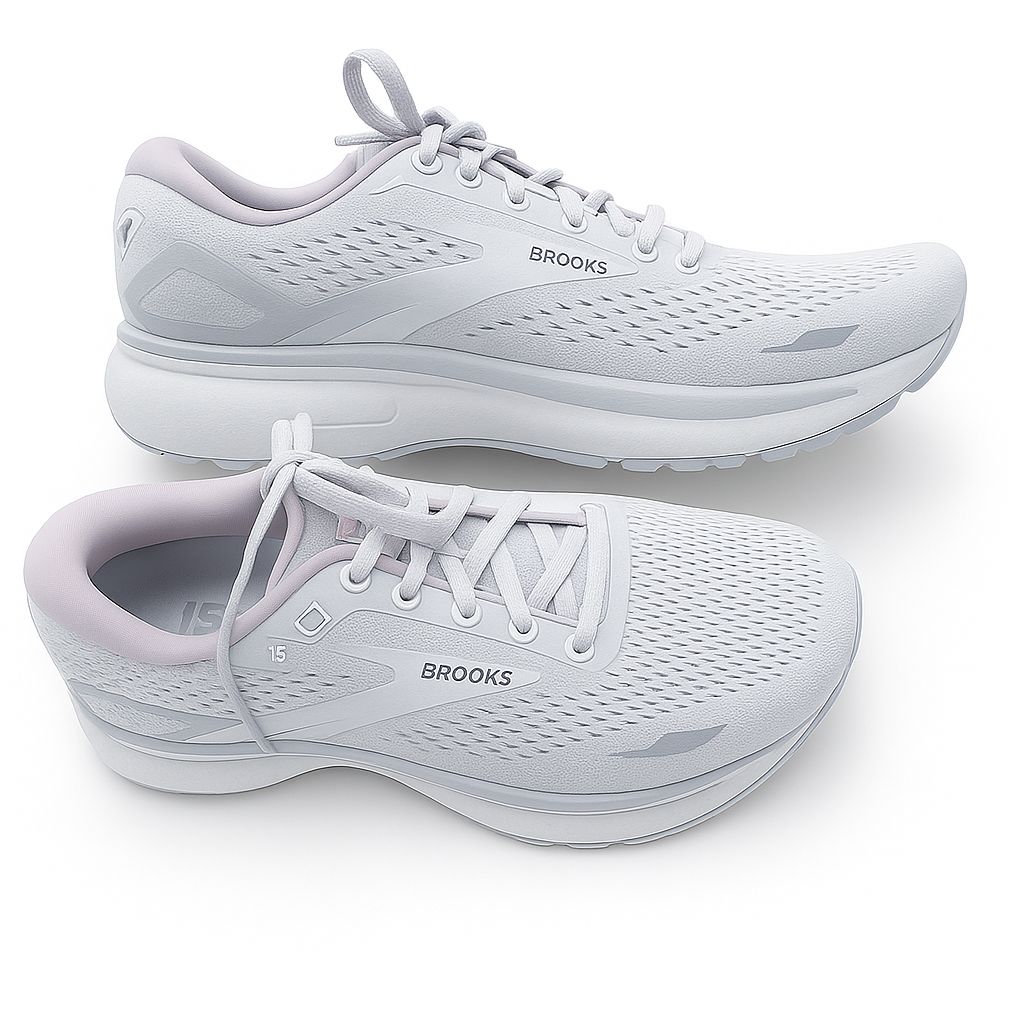 BROOKS ゴースト15 ワイド 外反母趾にやさしいランニングシューズ